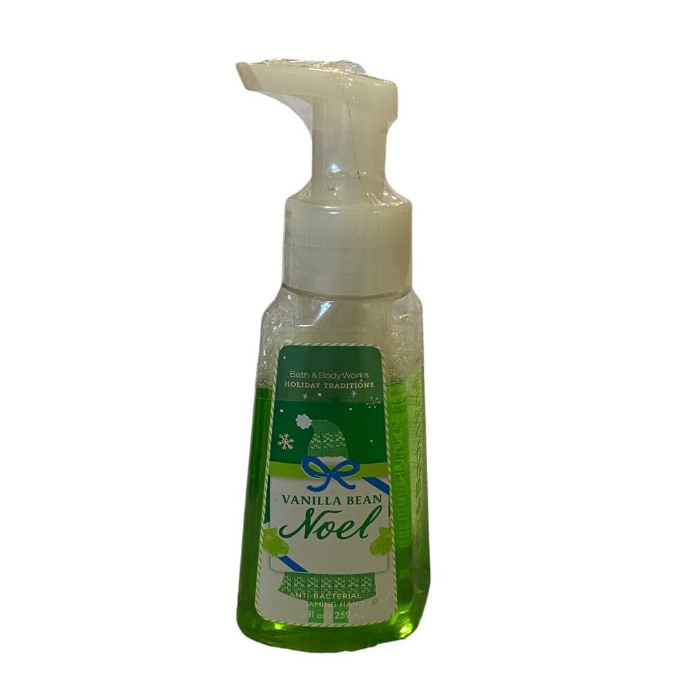 NEW Bath & Body Works Vanilla Bean Noel Antibacterial Foaming Hand Soap 8.75 Oz‎